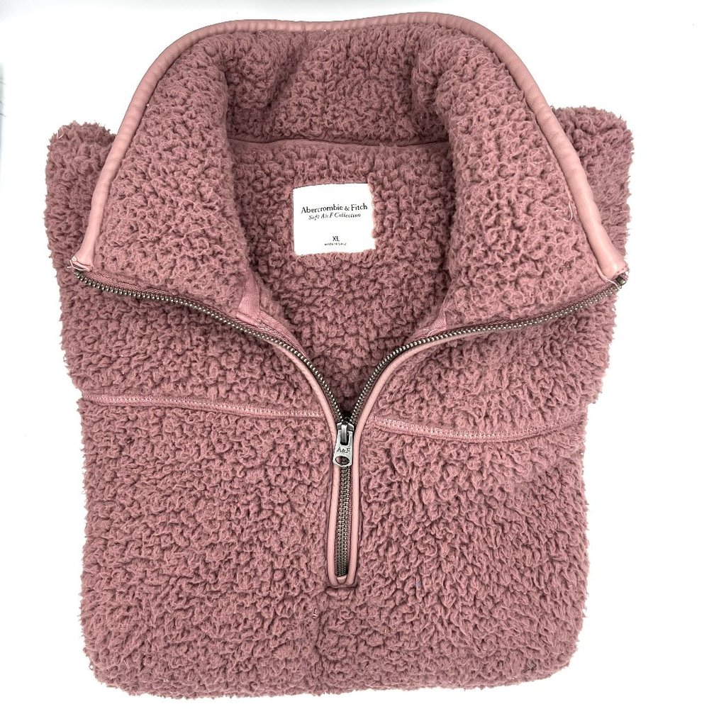 Abercrombie & Fitch Sherpa Pullover
